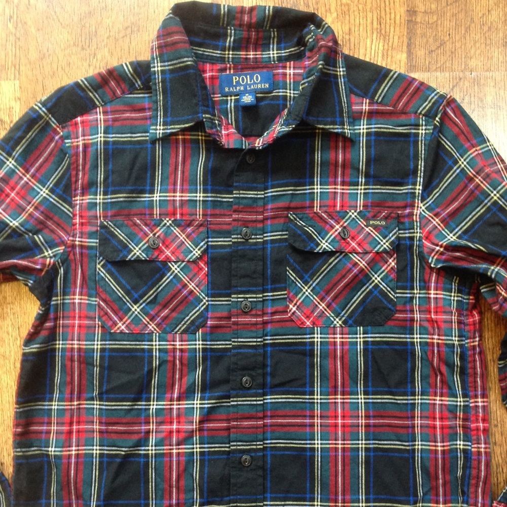 Boys Button Up By Polo